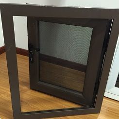 華建鋁業門窗新款1.8厚304不銹鋼防盜金剛網紗窗 堅固守護，盡顯品質